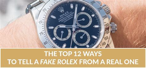 how to tell if my rolex is real or fake|how to detect a fake rolex.